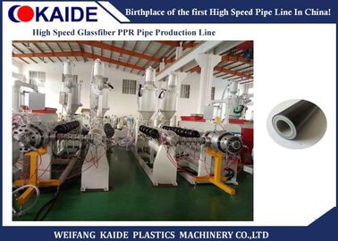Glassfiber Hammaddeleri ile Üç Katlı Sıcak Su PPR Boru Makinası