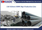 110mm-315mm PE Boru Üretim Hattı / HDPE Boru Makinası ISO Onaylı