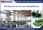 Glassfiber PPR Boru Ekstrüzyon Makinesi 30m / dak PPR Hava Boru Hattı
